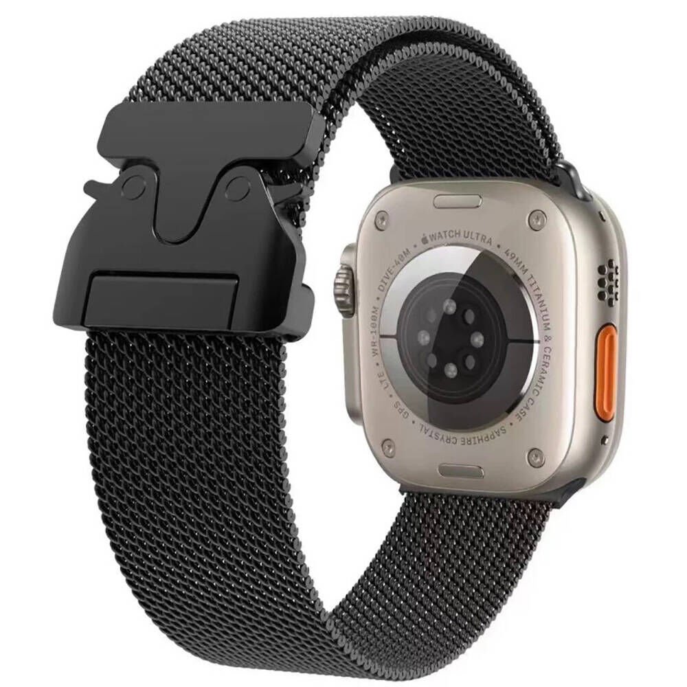 Apple Watch 42mm HEPTEKİLETİŞİM KRD-25 Metal Hasır Kordon