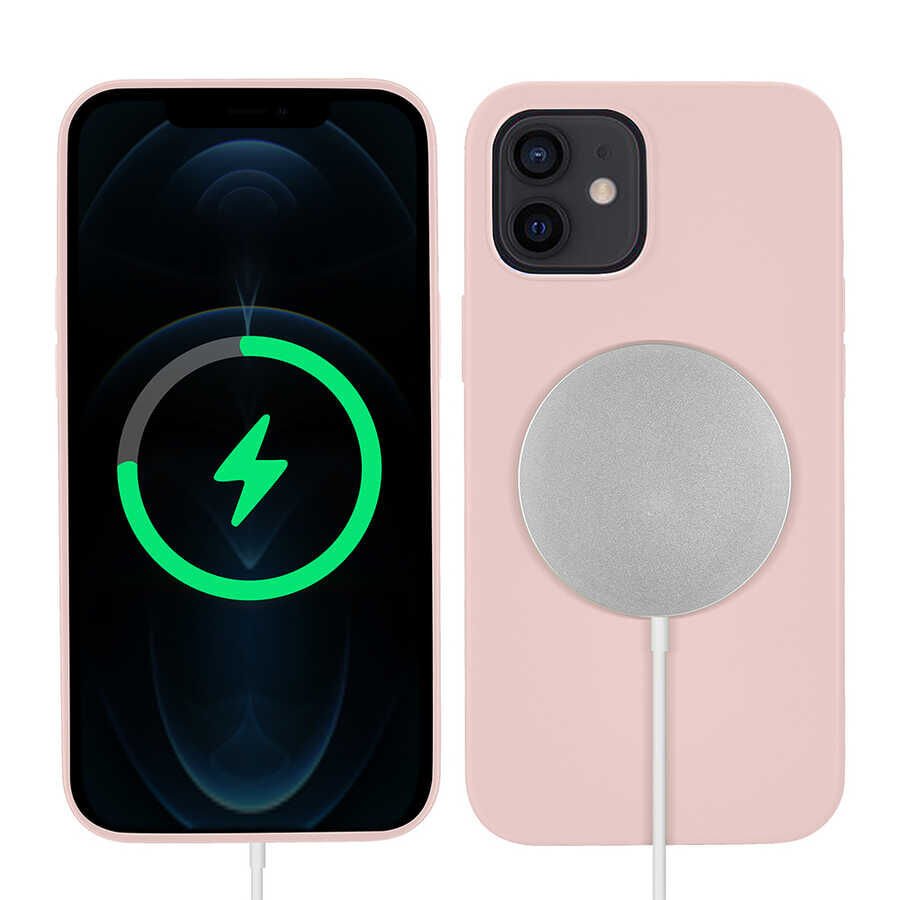 Apple iPhone 12 Mini Kılıf HEPTEKİLETİŞİM Silksafe Wireless Kapak