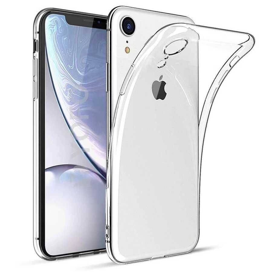 Apple iPhone XR 6.1 Kılıf HEPTEKİLETİŞİM Kamera Korumalı Süper Silikon Kapak