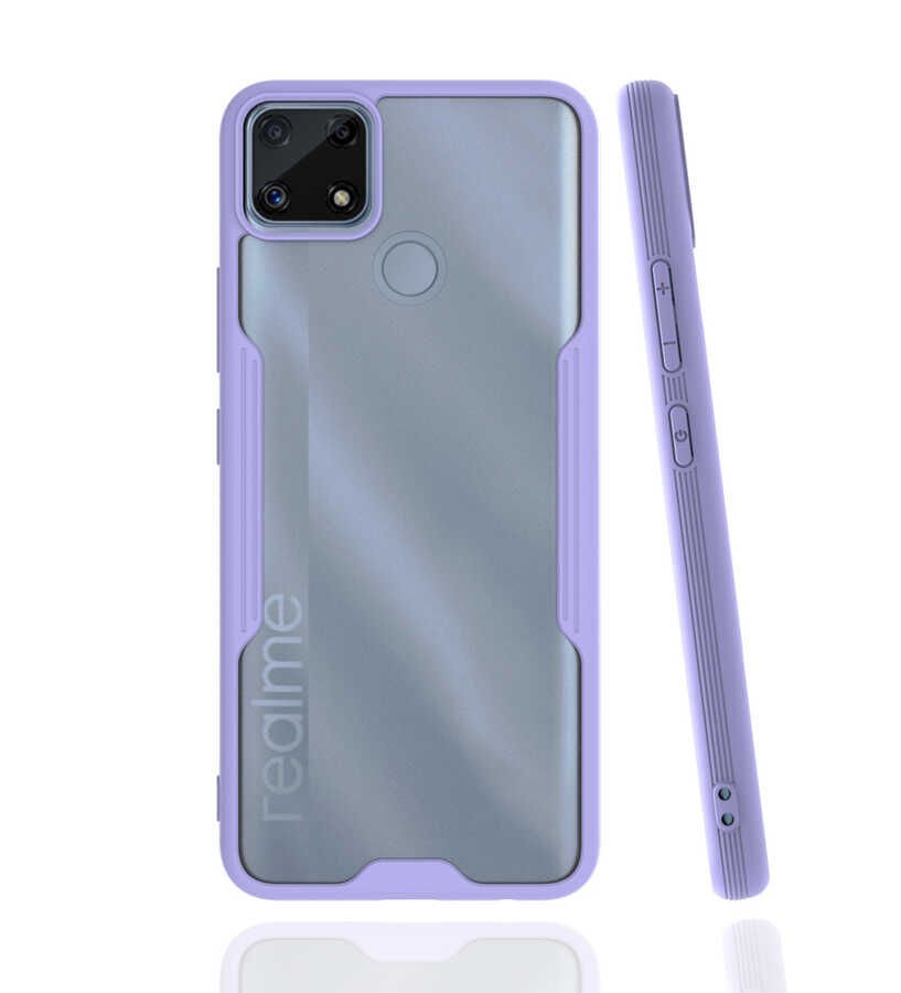 Realme C25 Kılıf HEPTEKİLETİŞİM Parfe Kapak