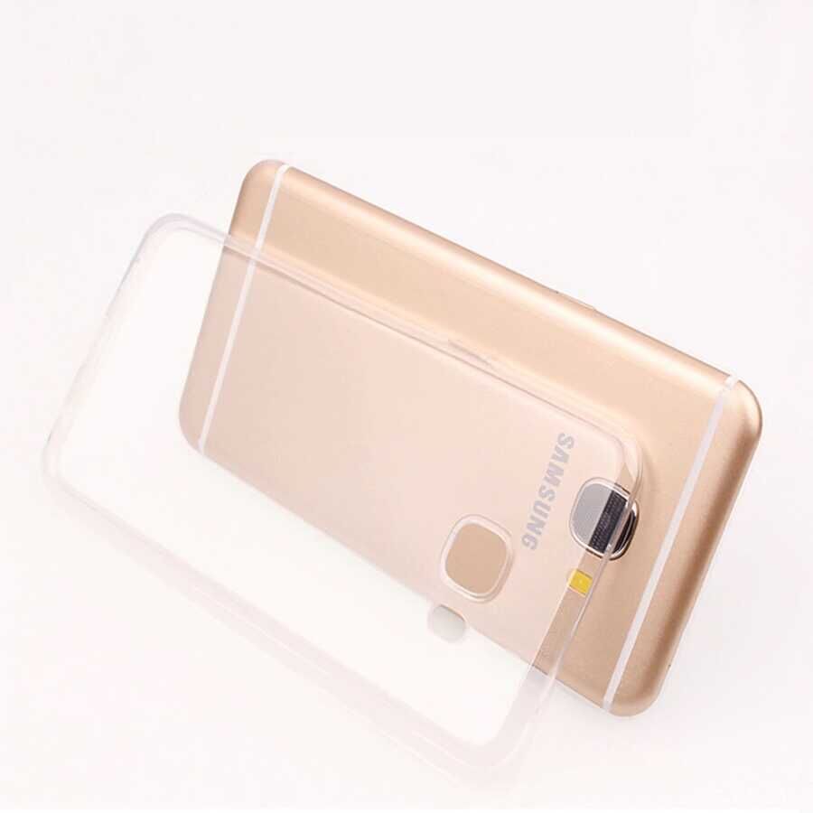 Galaxy C9 Pro Kılıf HEPTEKİLETİŞİM Süper Silikon Kapak