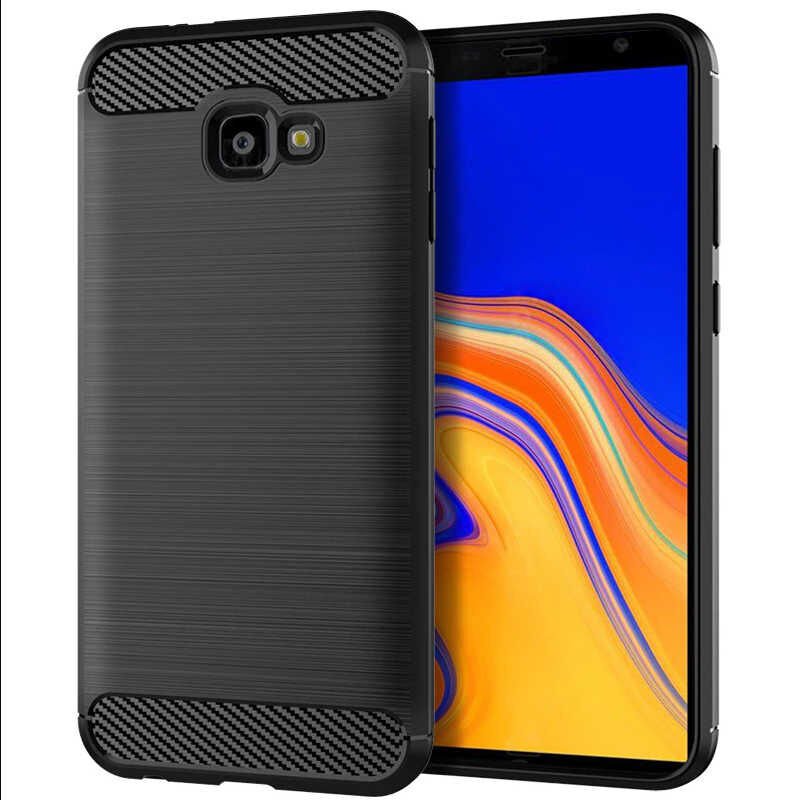 Samsung Galaxy J4 Plus Kılıf Ultra Korunaklı Silikon Kapak (ROOM) Siyah