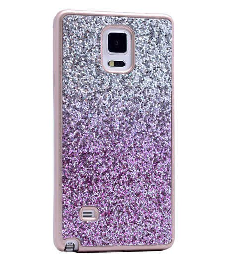 Galaxy Note 3 Kılıf Zore Simli Kırçıllı Silikon