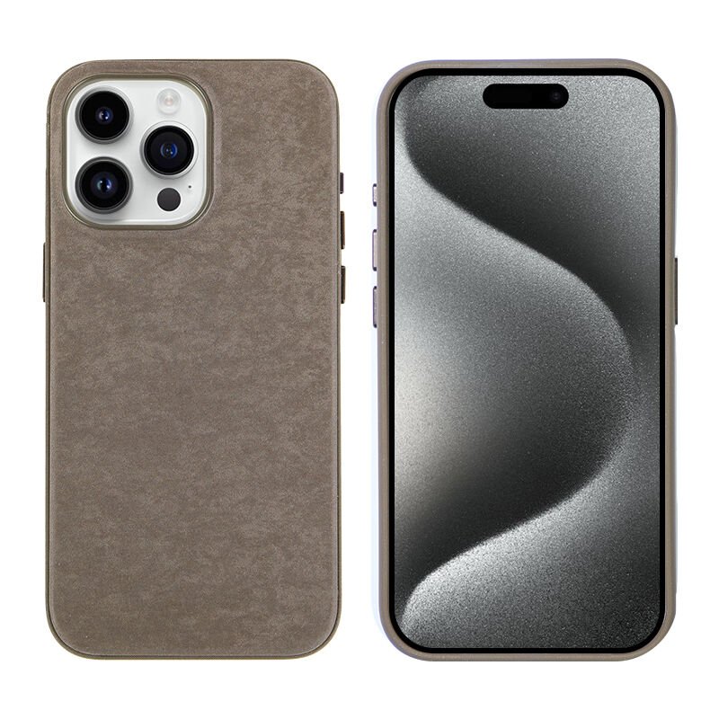 Apple iPhone 15 Pro Max Kılıf HEPTEKİLETİŞİM Mikro Fiber Mimoza Kapak