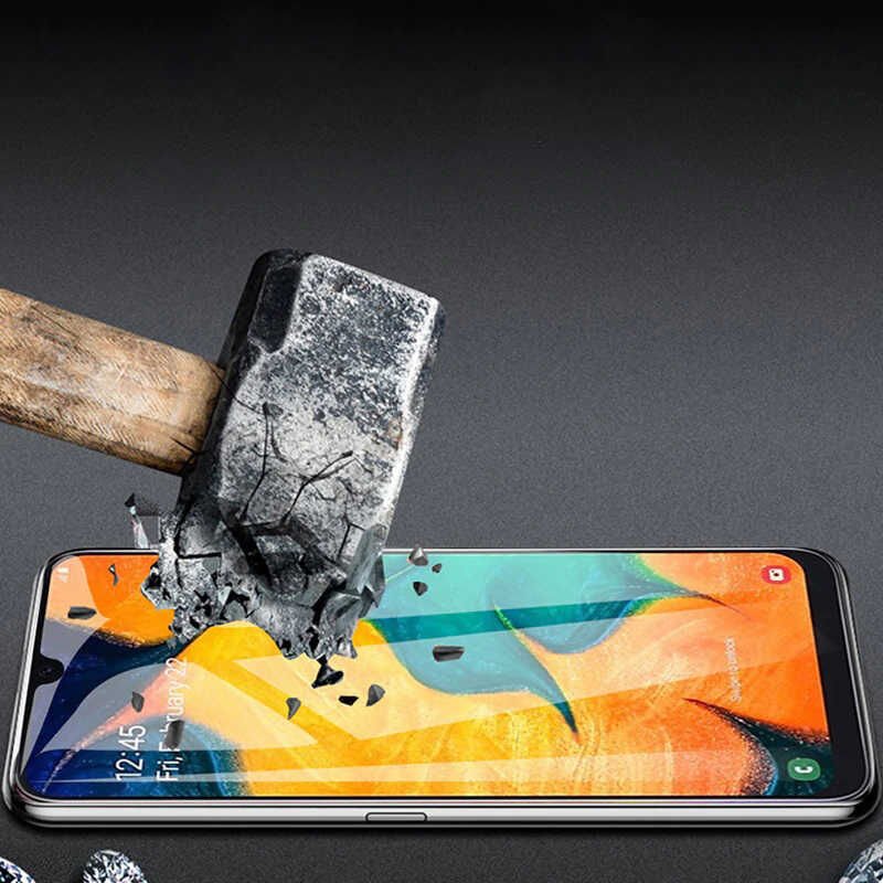 Galaxy M21 HEPTEKİLETİŞİM Kenarları Kırılmaya Dayanıklı Cam Ekran Koruyucu