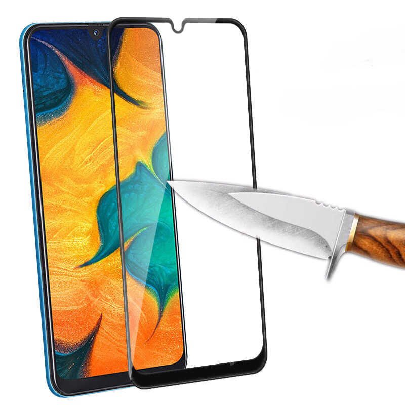Galaxy M21 HEPTEKİLETİŞİM Kenarları Kırılmaya Dayanıklı Cam Ekran Koruyucu