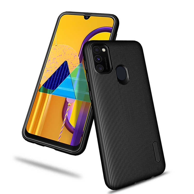 Galaxy M21 Kılıf HEPTEKİLETİŞİM Tio Silikon