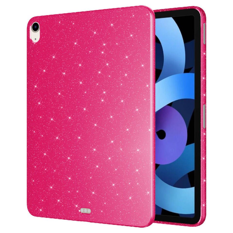 Apple iPad 11.Nesil 2025 Simli Parlak Görünümlü HEPTEKİLETİŞİM Tablet Koton Kılıf