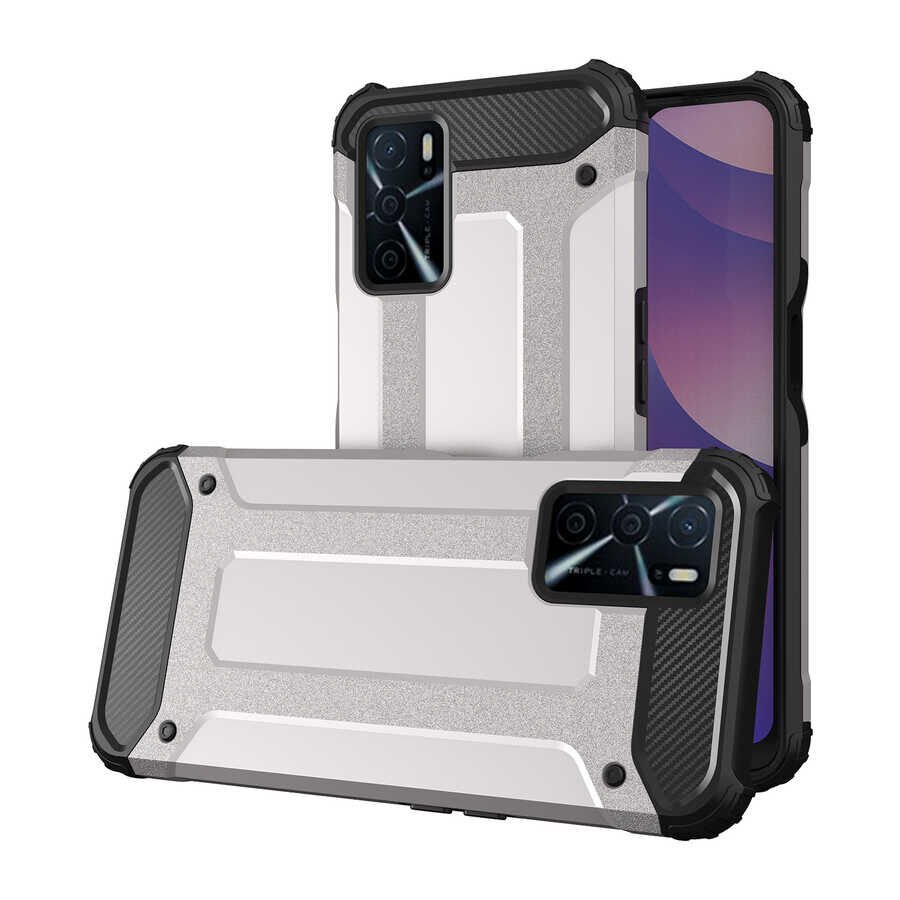 Oppo A16 Kılıf HEPTEKİLETİŞİM Crash Silikon Kapak