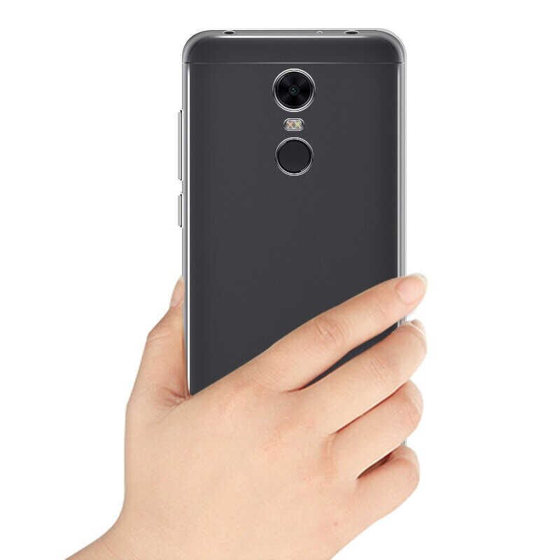 Xiaomi Redmi 5 Plus Kılıf HEPTEKİLETİŞİM Süper Silikon Kapak