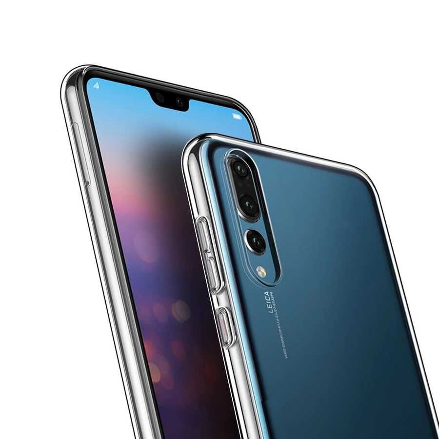 Huawei P20 Pro Kılıf HEPTEKİLETİŞİM Süper Silikon Kapak