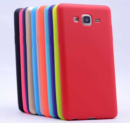 Samsung Galaxy On7 Kılıf Yumuşak Dokulu Soft Esnek İnce Mat Renkli Silikon Kapak (PREMİER) Mavi