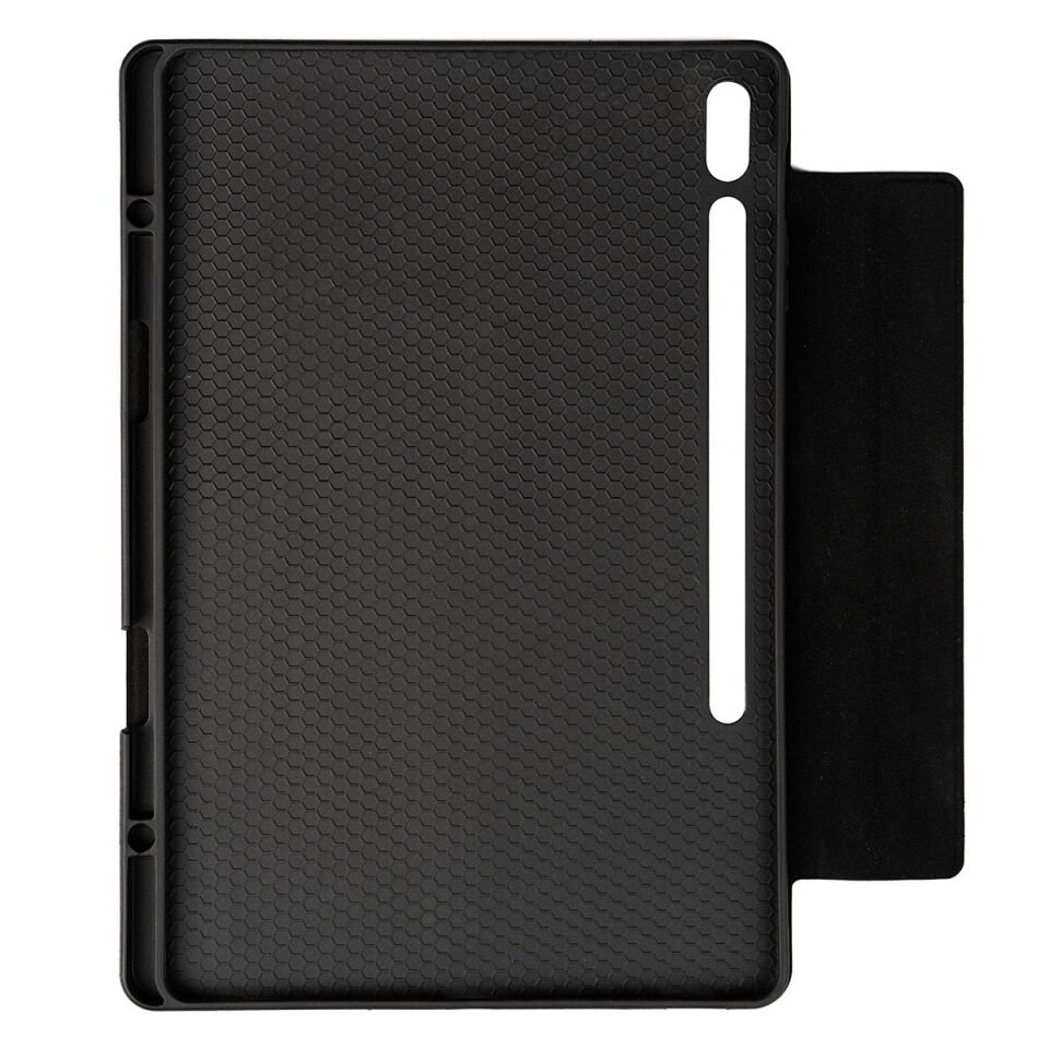 Samsung Galaxy Tab S8 Plus SM-X800 Bluetooh Standlı Klavyeli Tablet Kılıfı Siyah