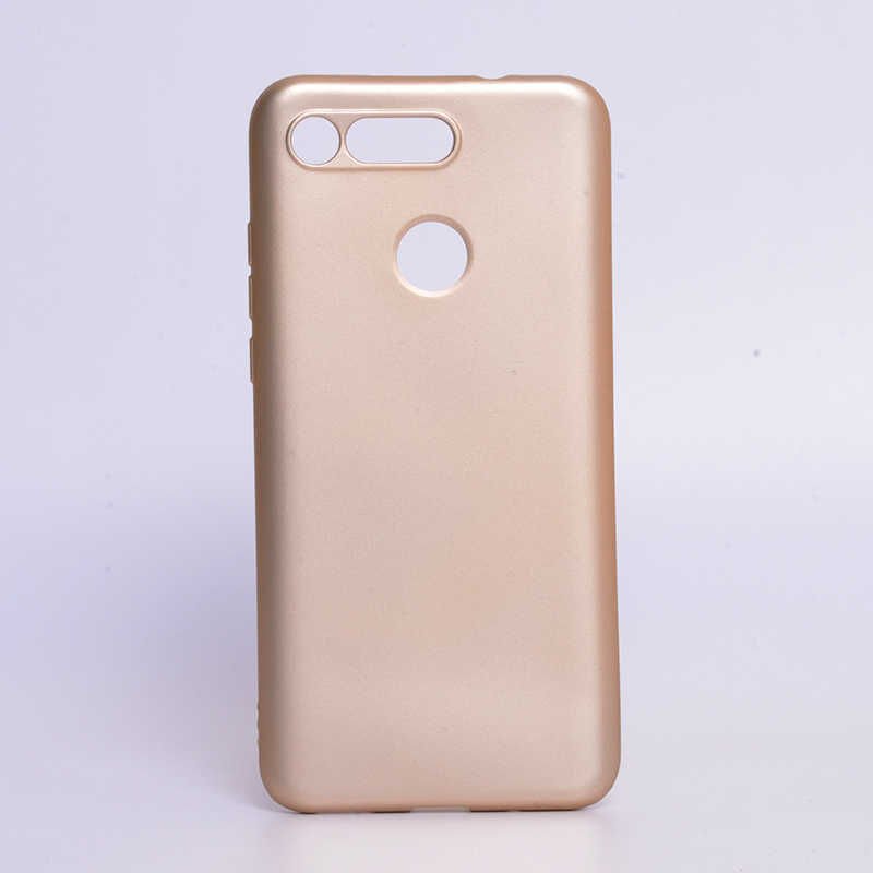Huawei Honro View 20 Kılıf Yumuşak Dokulu Soft Esnek İnce Mat Renkli Silikon Kapak (PREMİER) Mürdüm