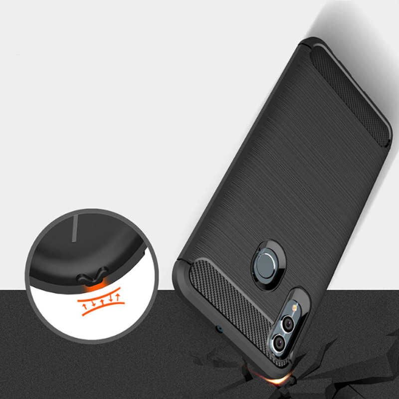 Huawei P Smart 2019 Kılıf Ultra Korunaklı Silikon Kapak (ROOM) Lacivert