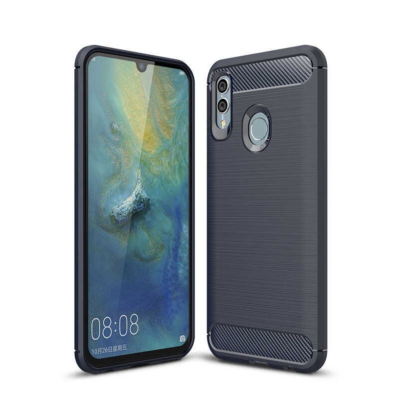 Huawei P Smart 2019 Kılıf Ultra Korunaklı Silikon Kapak (ROOM) Lacivert