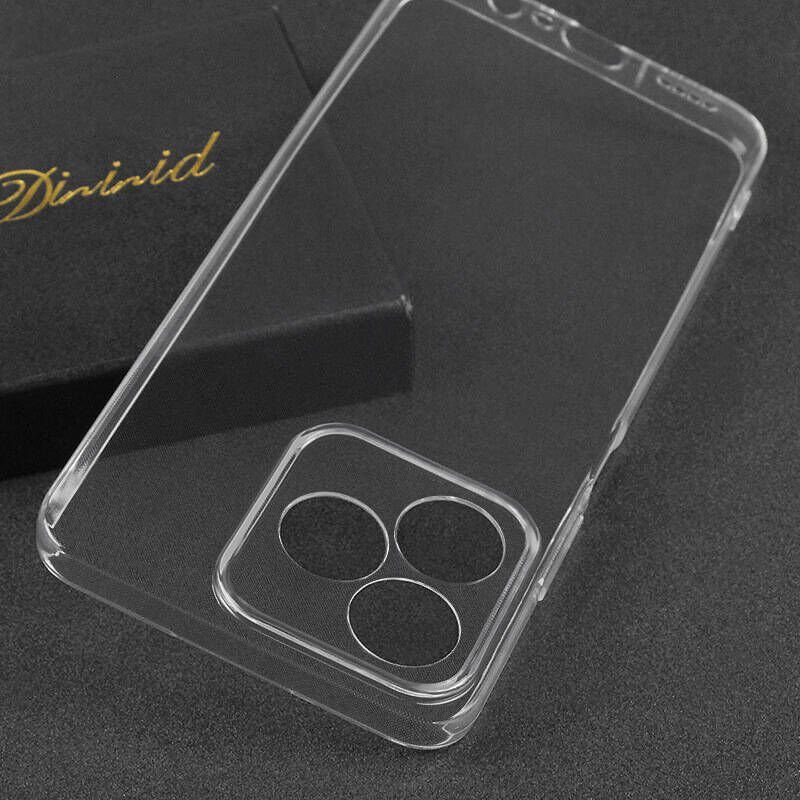 Realme C53 Şeffaf Kılıf Yumuşak İnce Tasarımlı Kapak (SÜPER) Renksiz
