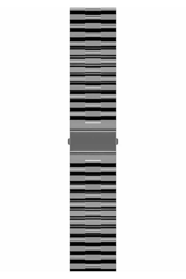 Samsung Galaxy Watch Active 2 40mm (20mm) Silikon Kordon Esnek Tasarım (KRD-27) Siyah