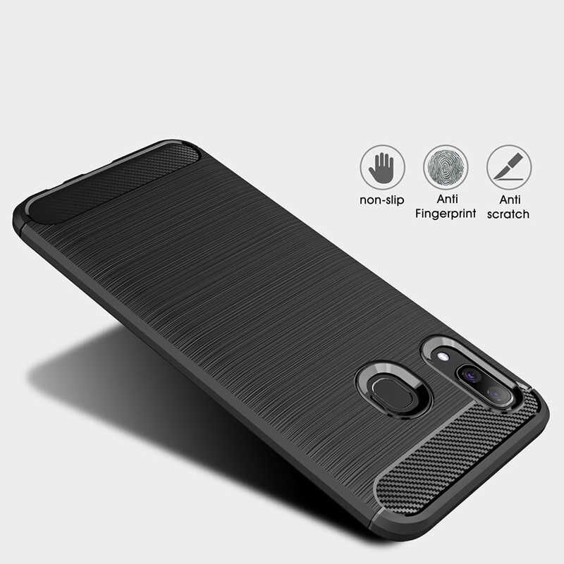 Samsung Galaxy A20 Kılıf Ultra Korunaklı Silikon Kapak (ROOM) Gri