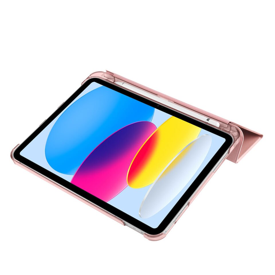 Apple iPad 11.Nesil 2025 HEPTEKİLETİŞİM Smart Cover Kalem Bölmeli Standlı 1-1 Kılıf