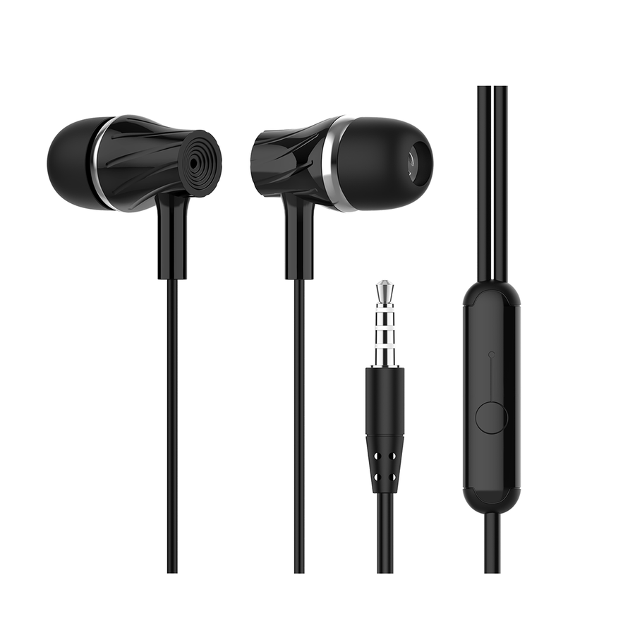 Ses Kumanda Etme ve Konuşabilme Özelliği Kaliteli Subwoofer Bass (ER05 3.5mm Kulaklık) Siyah