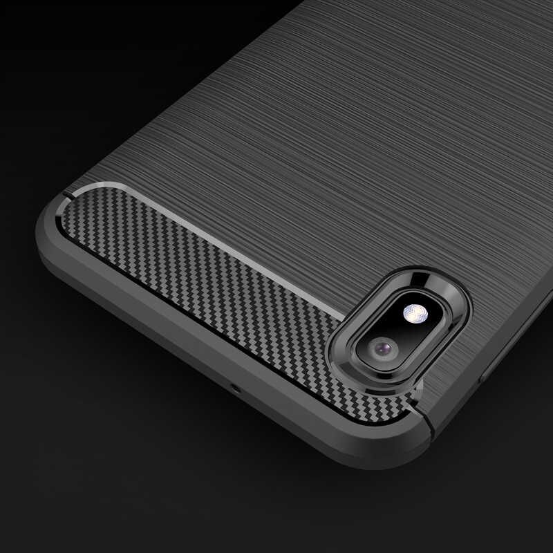 Samsung Galaxy A10 Kılıf Ultra Korunaklı Silikon Kapak (ROOM) Gri