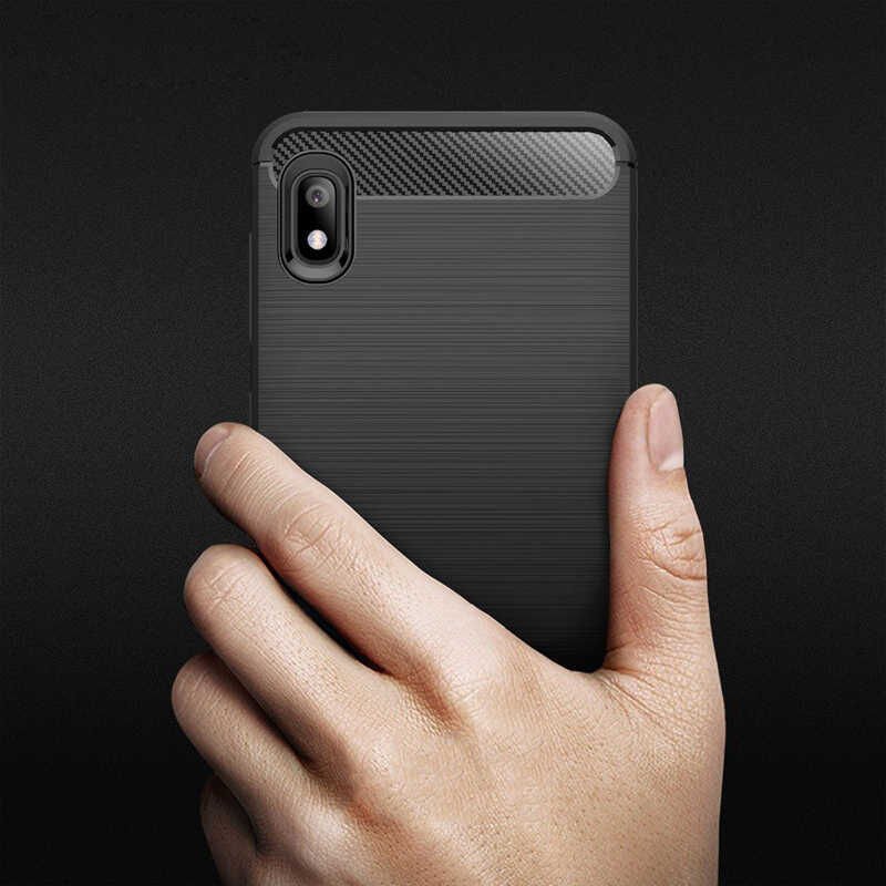 Samsung Galaxy A10 Kılıf Ultra Korunaklı Silikon Kapak (ROOM) Gri