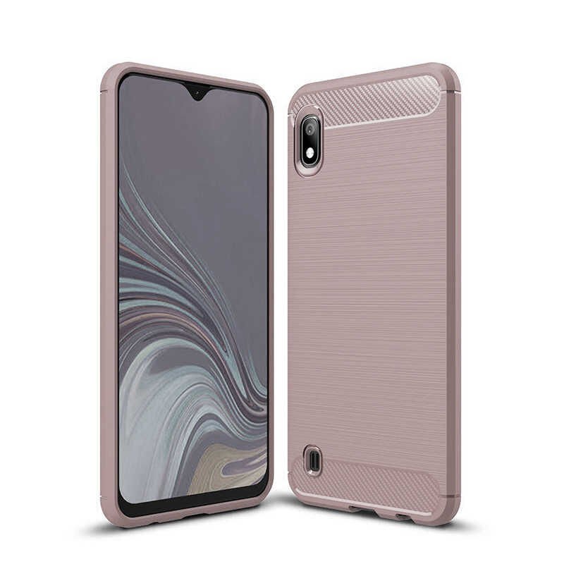 Samsung Galaxy A10 Kılıf Ultra Korunaklı Silikon Kapak (ROOM) Gri