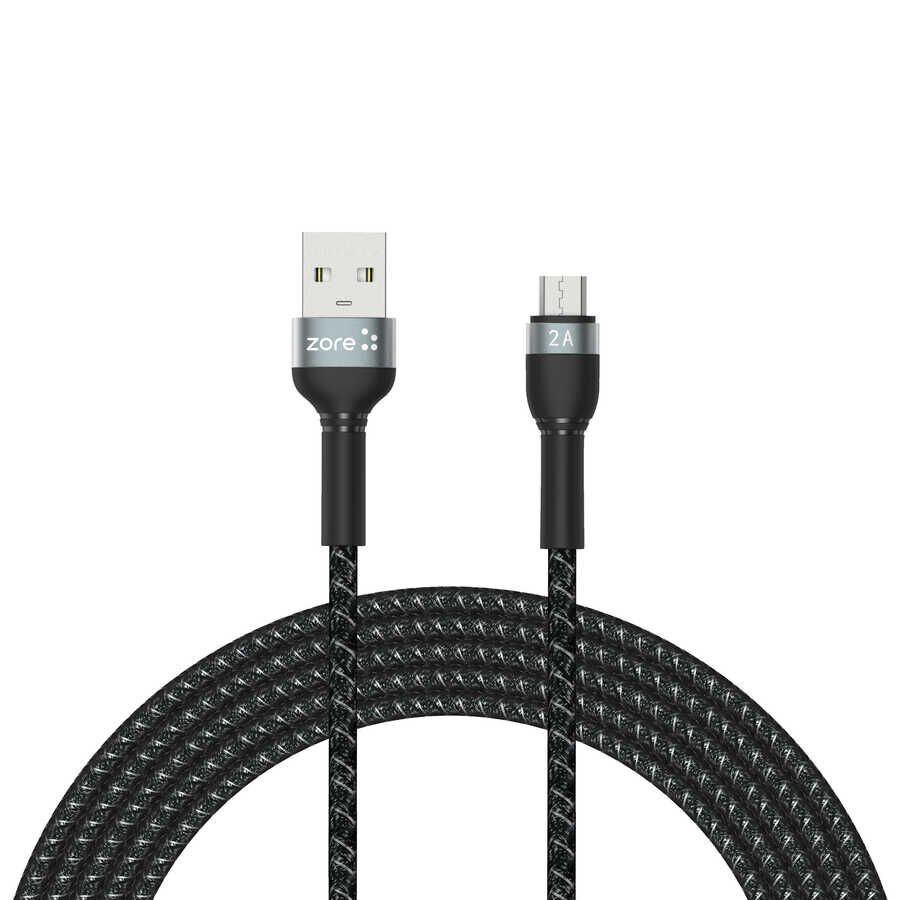 Shira Serisi Micro Usb Kablo 3 Metre Siyah