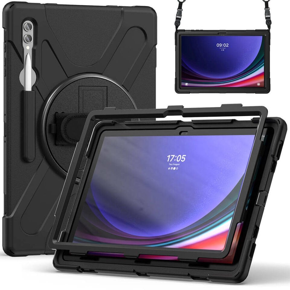Samsung Galaxy Tab S8 Ultra HEPTEKİLETİŞİM Defender Tablet Silikon