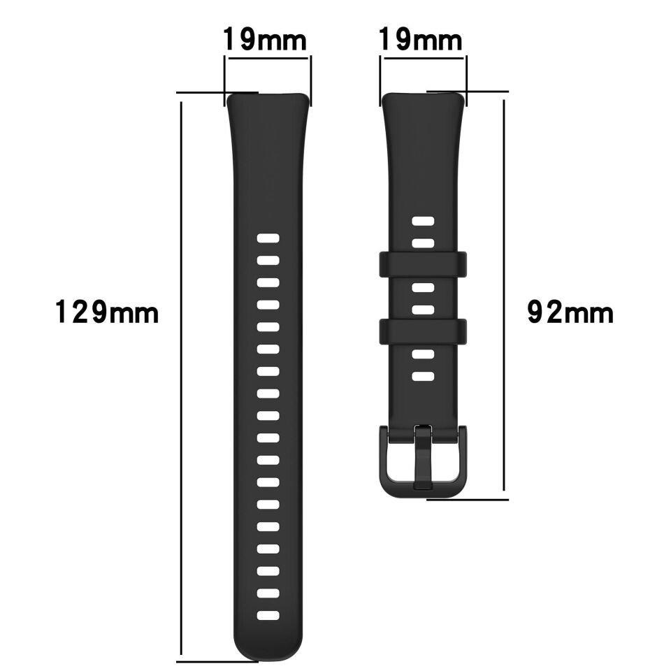 Huawei Band 8 Silikon Kordon Soft ve Pürüzsüz Yüzey Tasarımlı (KLASİK) Kırmızı