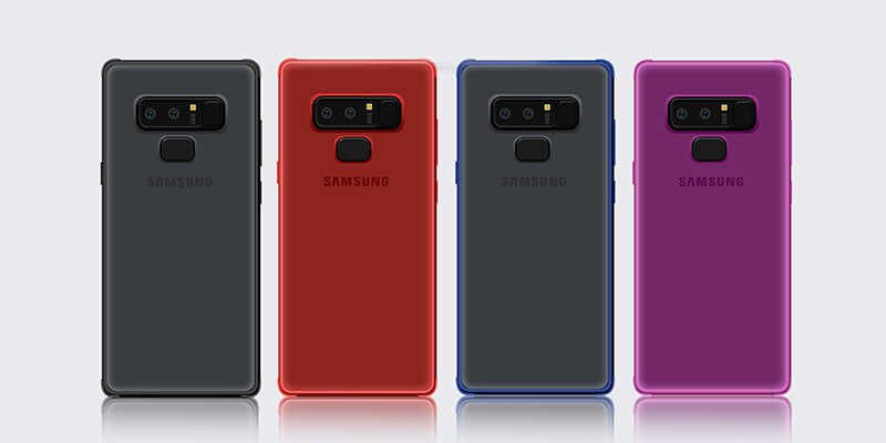 Galaxy Note 9 Kılıf Zore Odyo Silikon