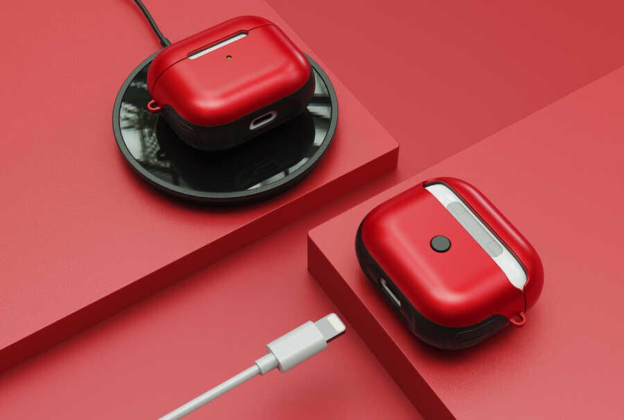 Apple Airpods 3. Nesil Kılıf HEPTEKİLETİŞİM Shockproof Silikon
