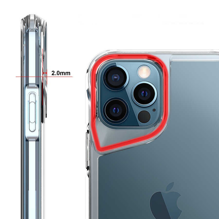 Apple iPhone 12 Pro Kılıf HEPTEKİLETİŞİM T-Max Kapak