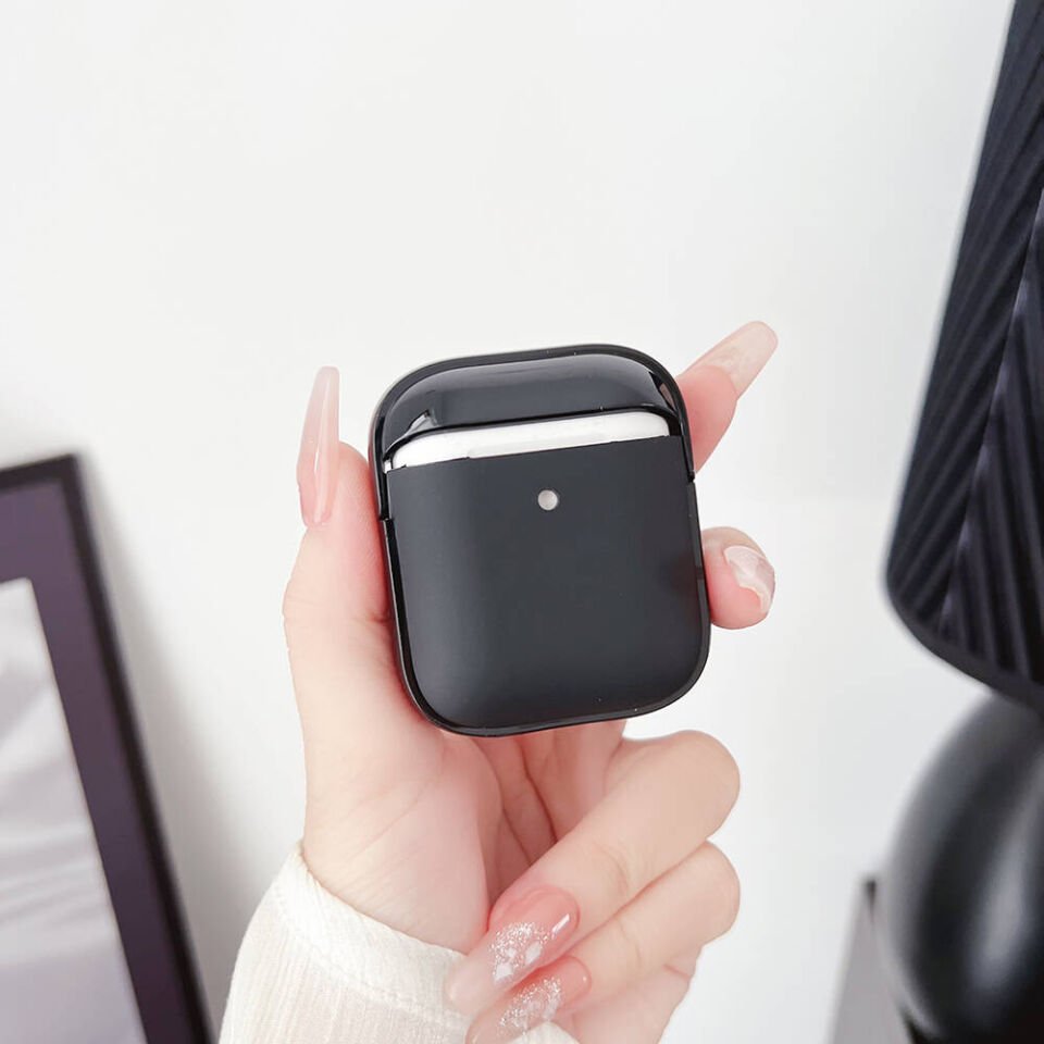 Apple Airpods Darbelere Karşı Dayanıklı Kılıf (Airbag 36) Şeffaf