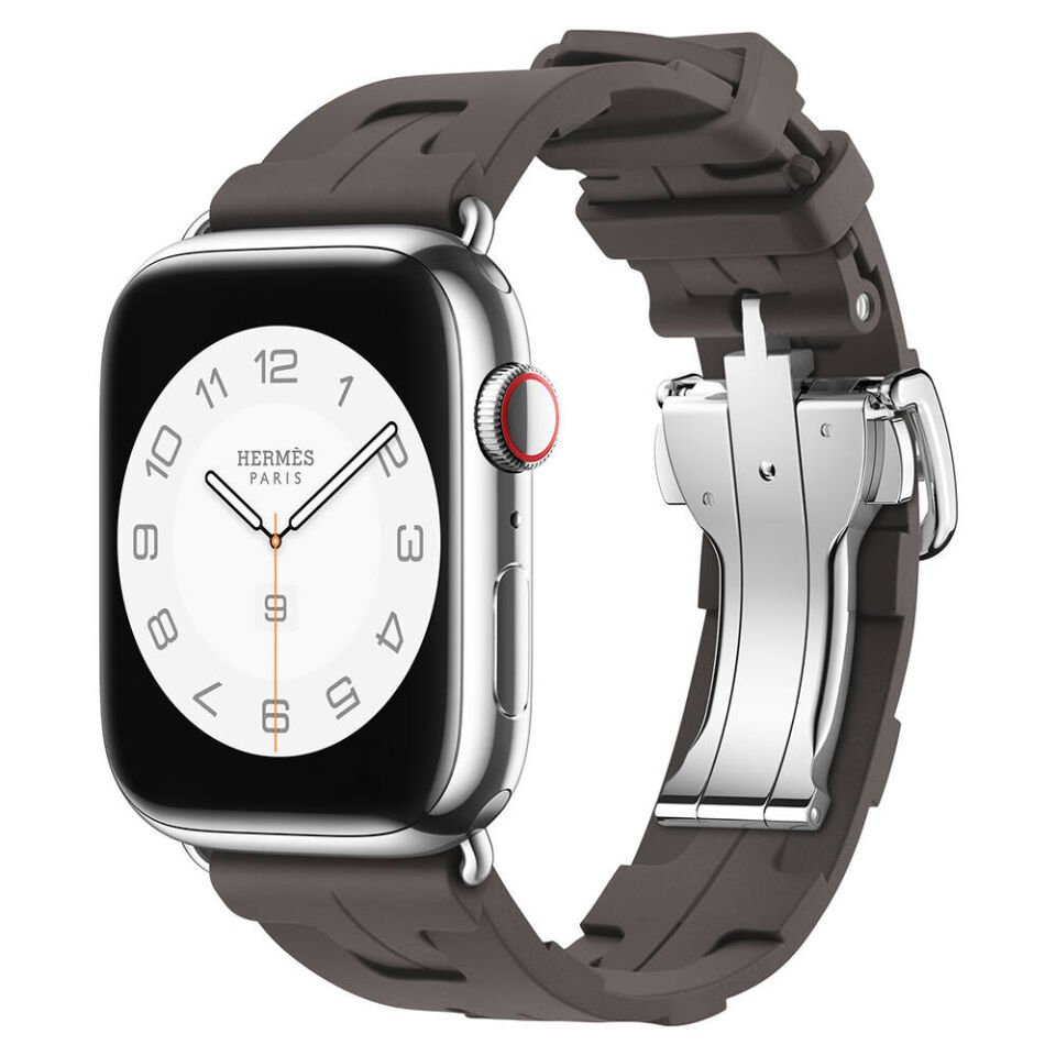 Apple Watch 38mm Spor Görünümlü HEPTEKİLETİŞİM KRD-94 Silikon Kordon