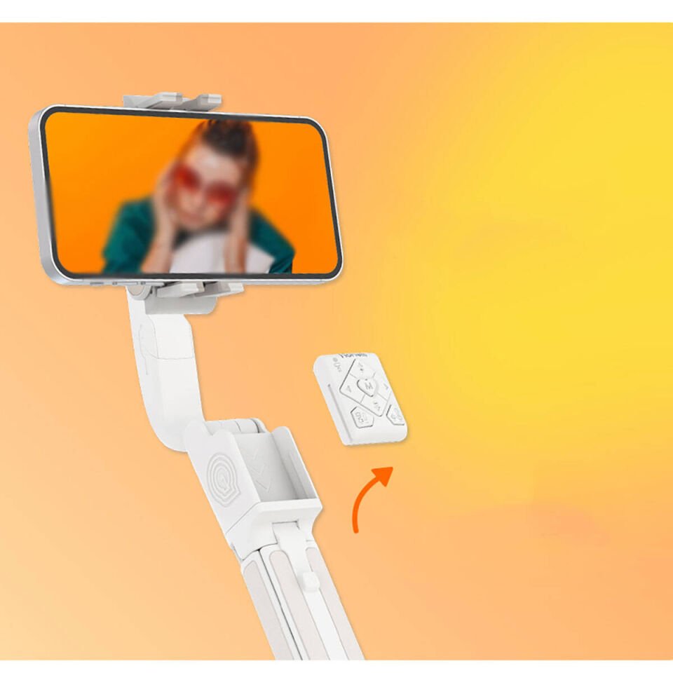 iSteady Q 2 Eksenli El Tipi Selfie Çubuğu Gimbal Stabilizatör Siyah