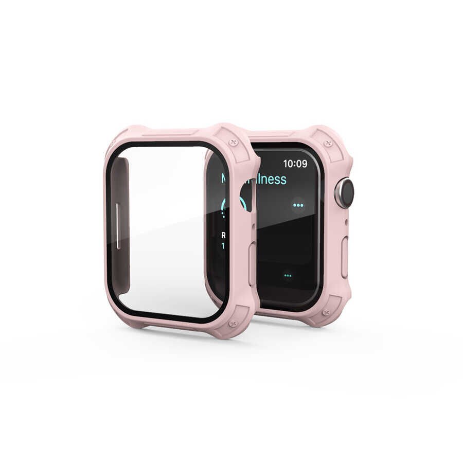 Apple Watch 7 45mm Tank Zırh Kasa ve Mat Görünümlü Ekran Koruyucu HEPTEKİLETİŞİM Watch Gard 11