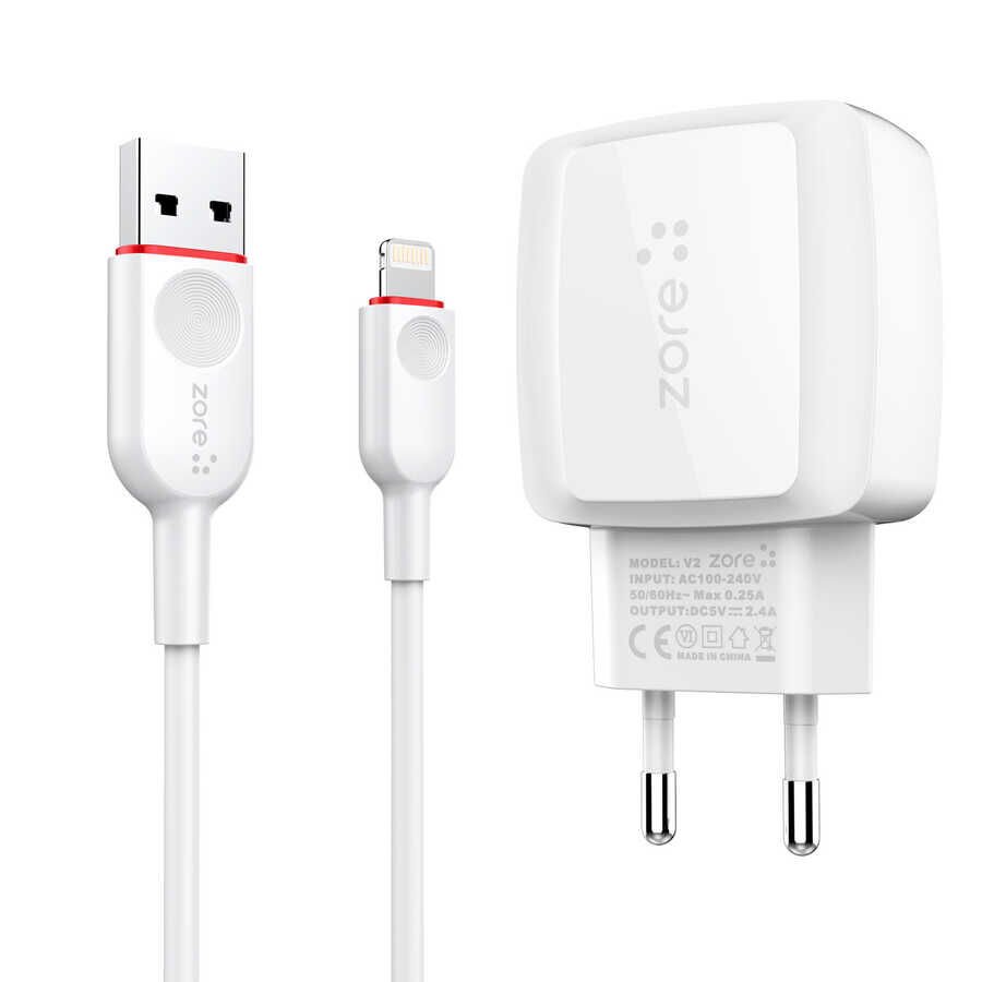 HEPTEKİLETİŞİM Vest Serisi V2 Lightning 2 in 1 Şarj Seti