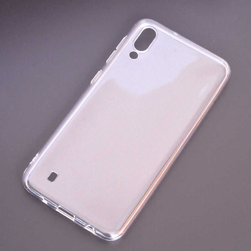 Samsung Galaxy M10 Kılıf HEPTEKİLETİŞİM Ultra İnce Silikon Kapak 0.2 mm