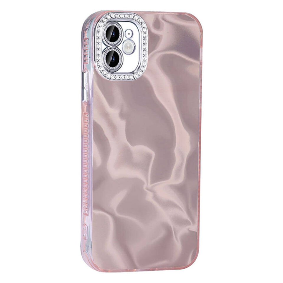 Apple iPhone 11 Kılıf Airbagli Parlak Taş Detay Tasarımlı HEPTEKİLETİŞİM Esila Kapak