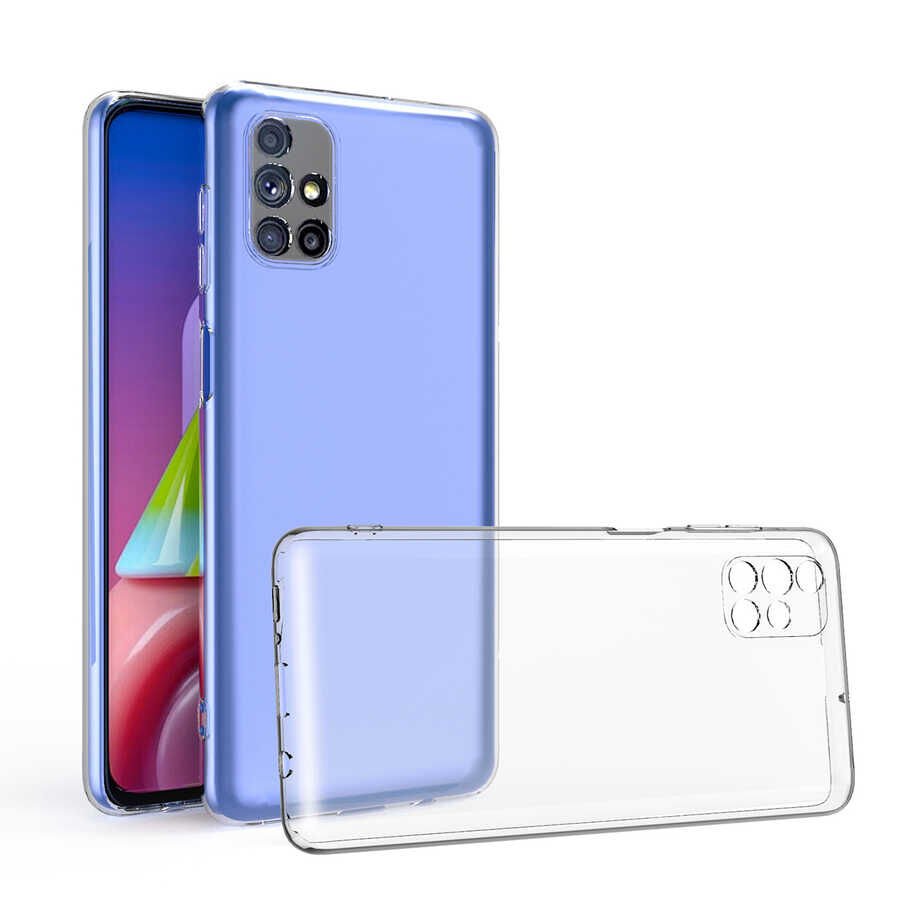 Samsung Galaxy M31S Kılıf HEPTEKİLETİŞİM Kamera Korumalı Süper Silikon Kapak