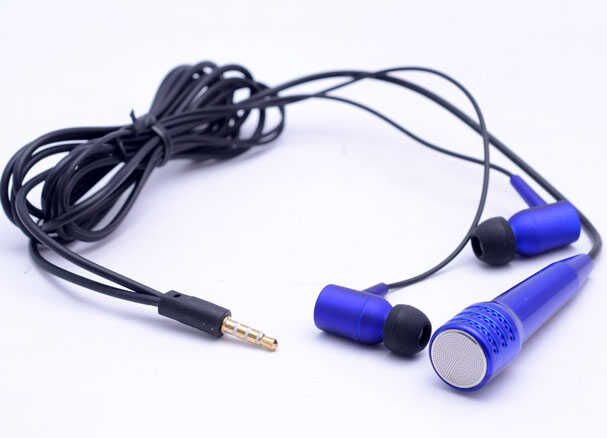 Yüksek Kalite ve Ses Performanslı Kulaklık (Mat Mikrofonlu Karaoke Kulaklık) Rose Gold