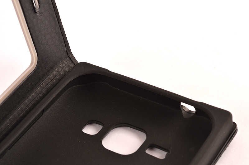 Samsung Galaxy J1 Kapaklı Kılıf Mıknatıslı 360 Tam Korumalı (DOLCE) Pembe Koyu