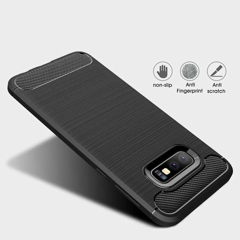Samsung Galaxy S10E Kılıf Ultra Korunaklı Silikon Kapak (ROOM) Gri