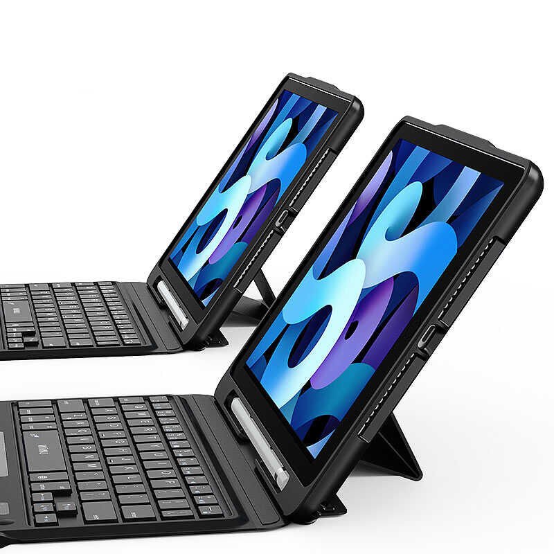 Apple iPad Air 11 2025 M3 Wiwu Keyboard Folio Kablosuz Klavyeli Kılıf