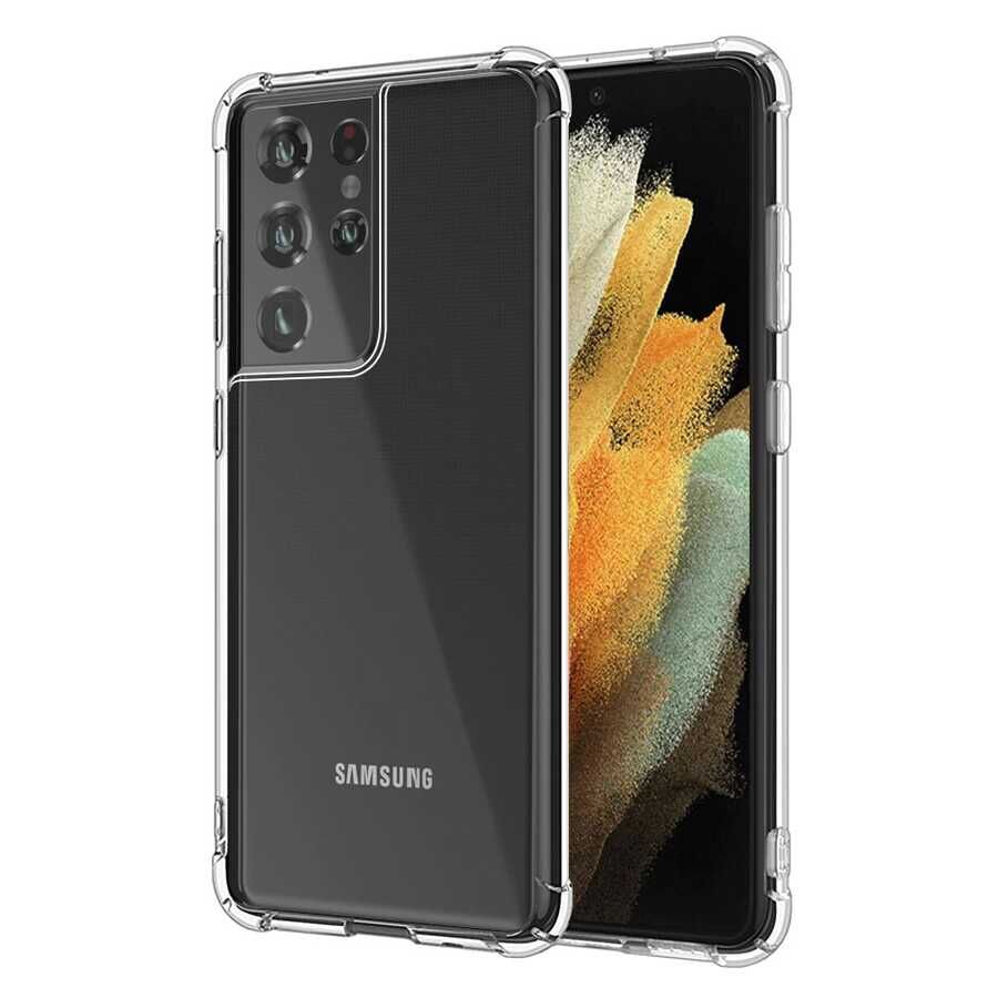 Galaxy S21 Ultra Kılıf HEPTEKİLETİŞİM Nitro Anti Shock Silikon