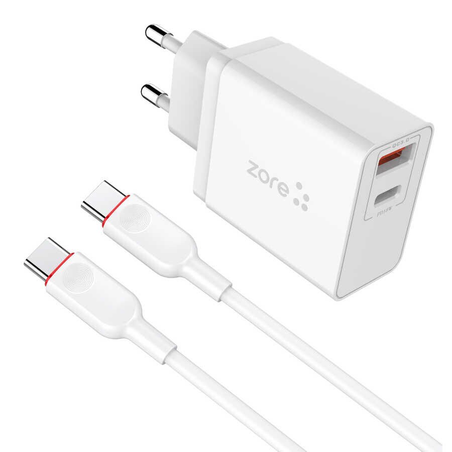 ​HEPTEKİLETİŞİM XMac Serisi ZR-X2 PD To Type-C 2 in 1 Şarj Seti