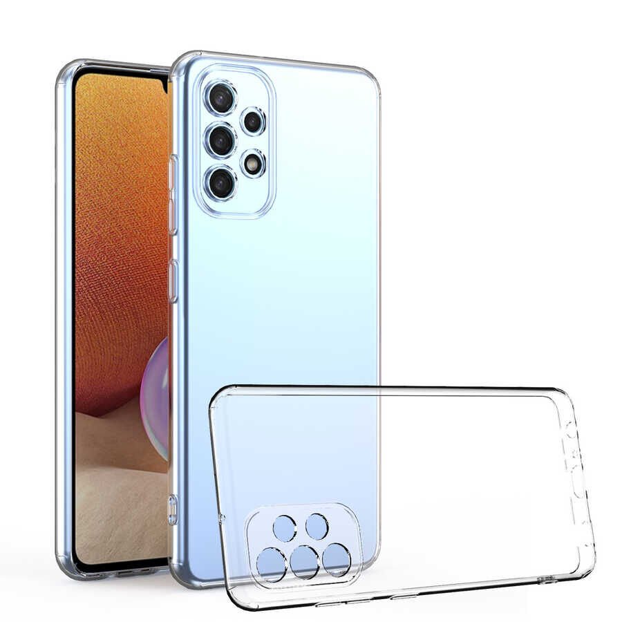 Samsung Galaxy A32 4G Kılıf HEPTEKİLETİŞİM Kamera Korumalı Süper Silikon Kapak