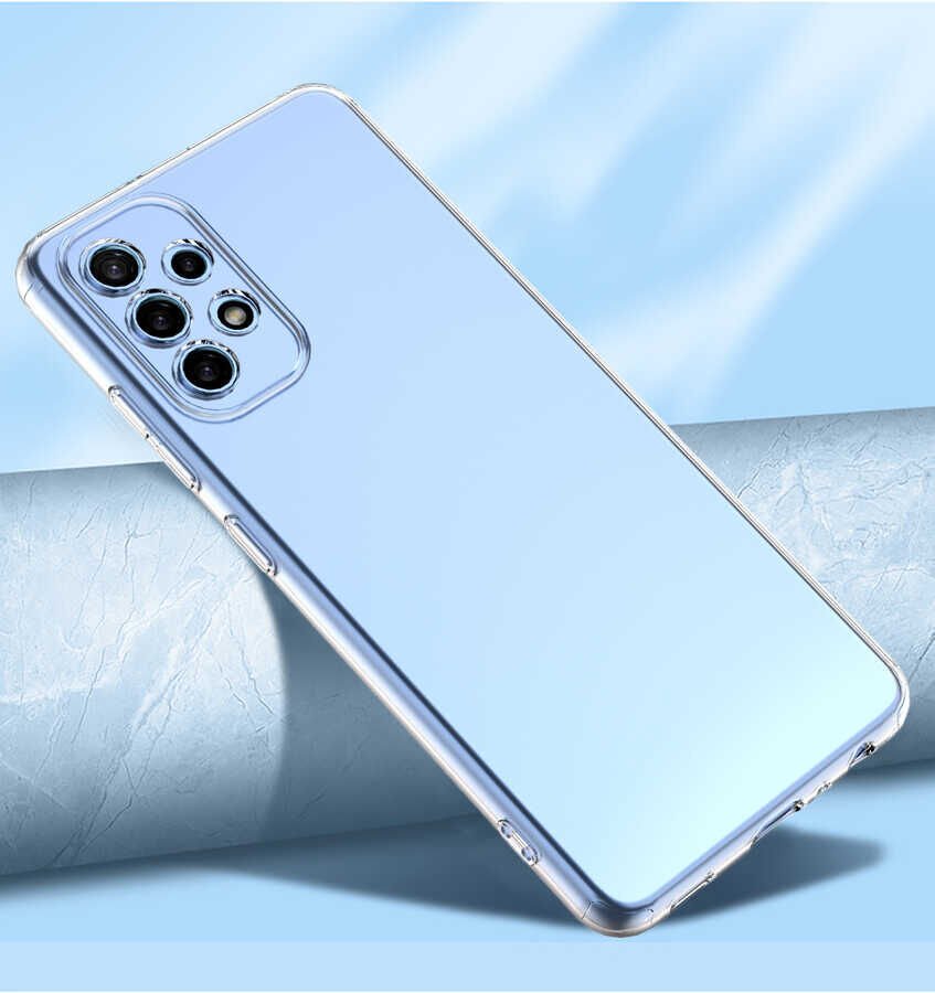 Samsung Galaxy A32 4G Kılıf HEPTEKİLETİŞİM Kamera Korumalı Süper Silikon Kapak